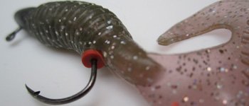 Big Game Bait Button dispenser to keep fishing bait on the hook